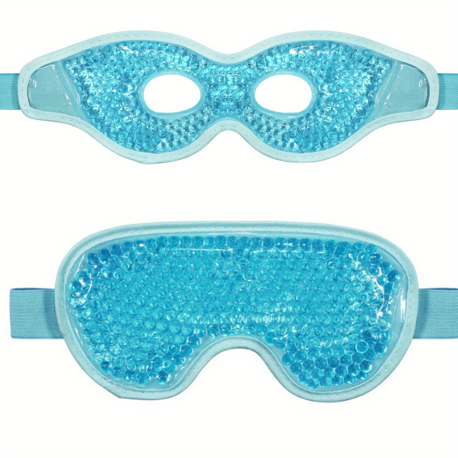 Eye Mask Heated - 2 ピース/セットゲルアイマスク冷却アイマスクドライアイケアホット & コールドアイアイスパック再利用可能なゲル睡眠マスクコールドアイ湿布マスク