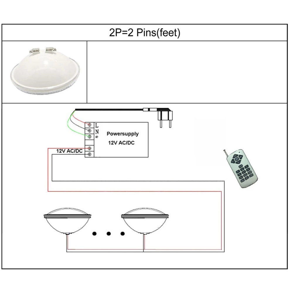 18W RGB LED水中ライト 24W 36W 45W 5 - Xy Spa & Wellness George Town Photos のレビューと価格