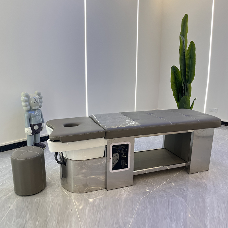 高級ヘッドセラピーシャンプーベッド、水循環燻蒸スパ美容ベッド - Spa Wellness Beauty のレビューと価格