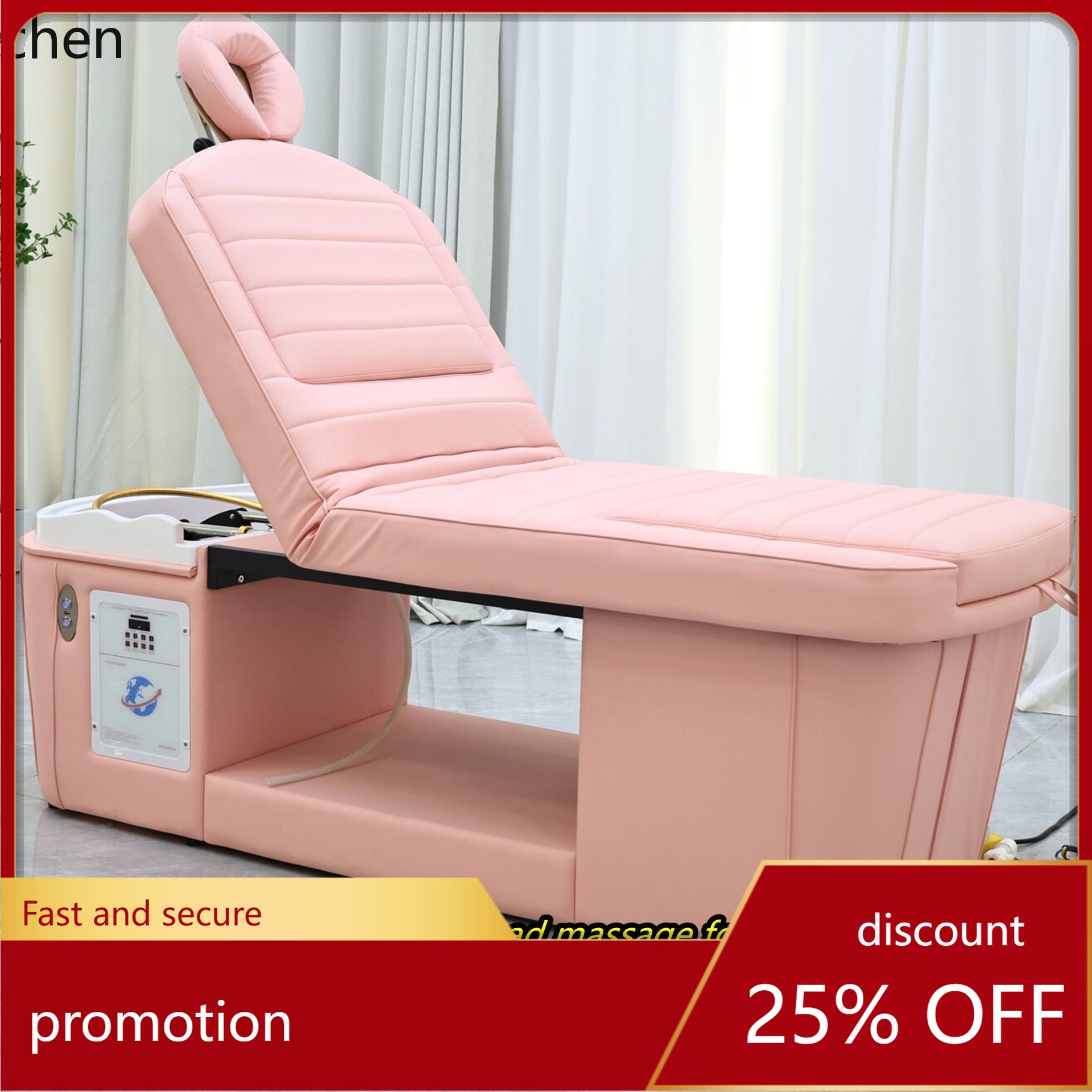 LXC調節可能な高級ヘッドセラピーシャンプーベッド（水循環と - Spa Wellness Beauty のレビューと価格