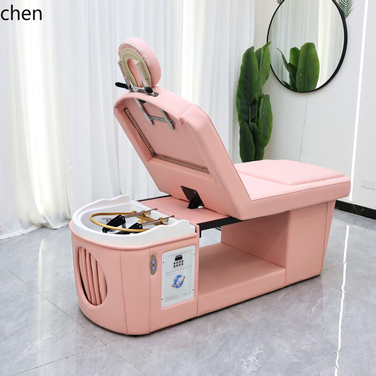 LXC調節可能な高級ヘッドセラピーシャンプーベッド（水循環と - Spa Wellness Beauty のレビューと価格
