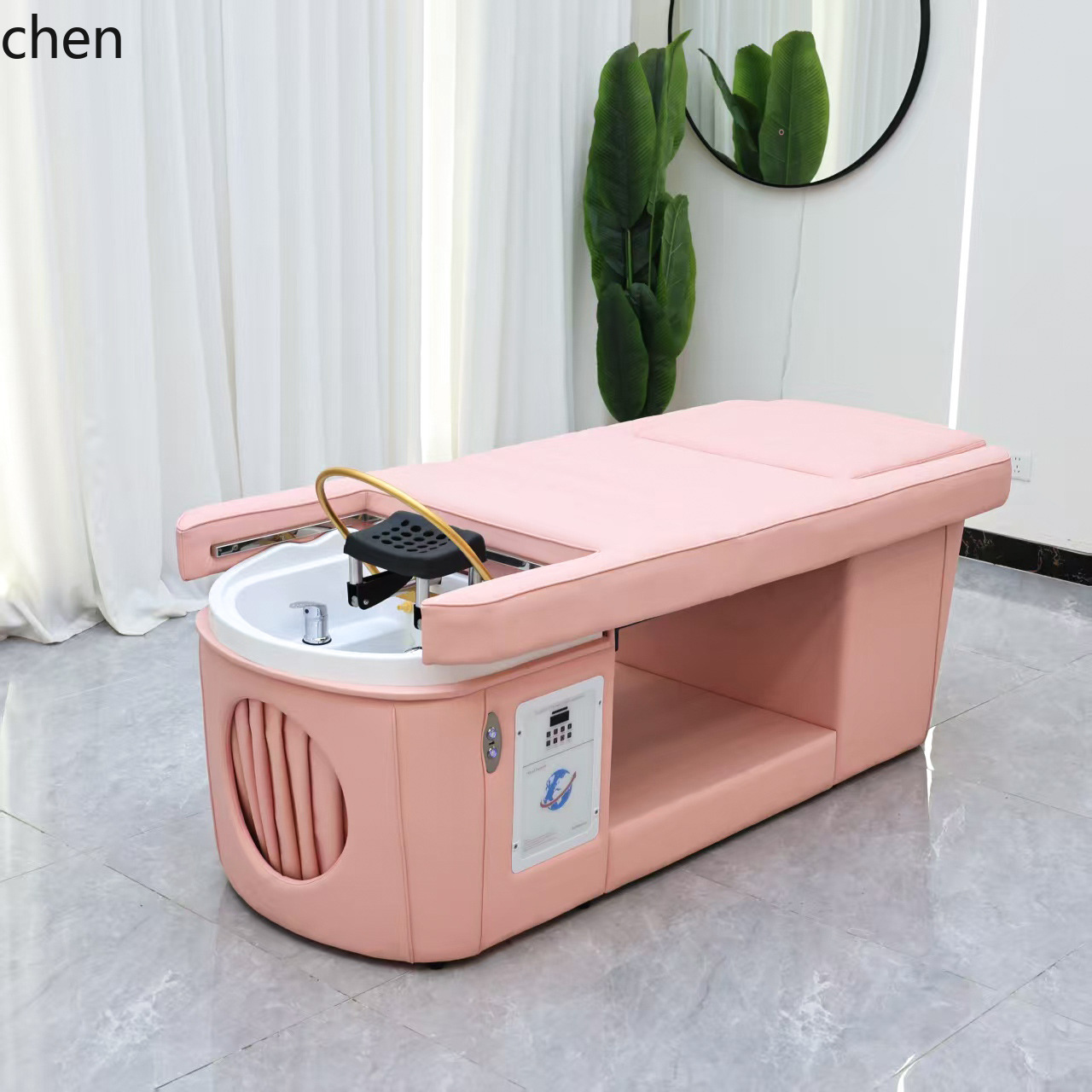 LXC調節可能な高級ヘッドセラピーシャンプーベッド（水循環と - Spa Wellness Beauty のレビューと価格