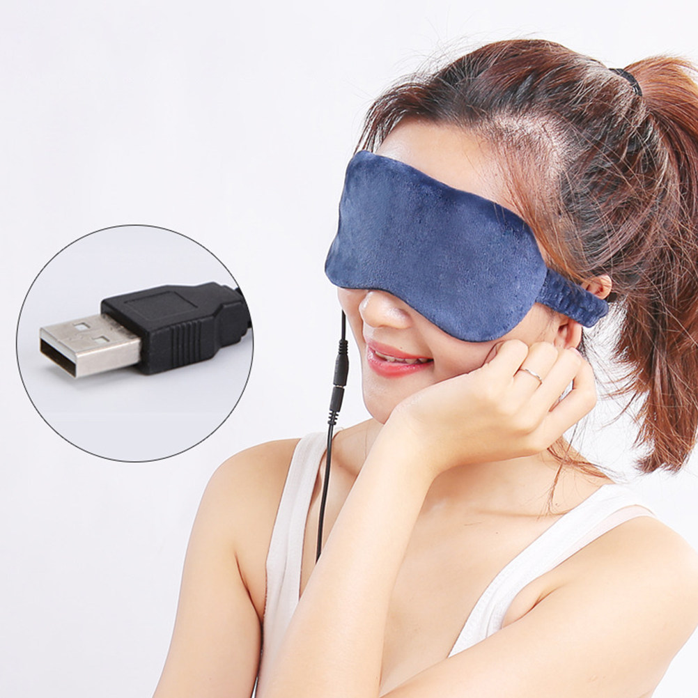 超ソフト布製電気加熱アイマスク USB充電式 温湿布 目の疲 - Eye Mask Heated のレビューと価格