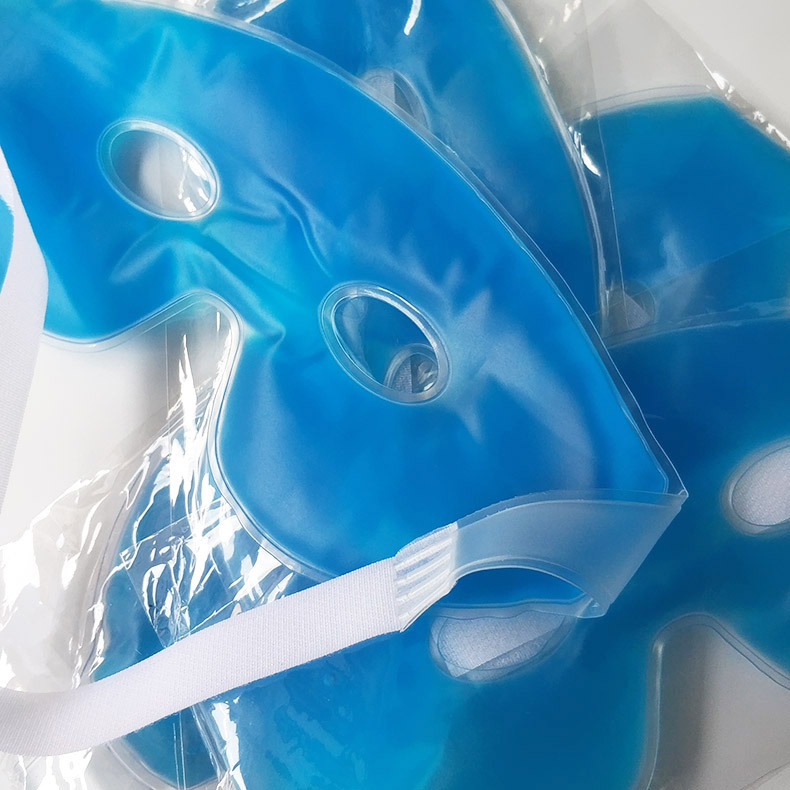 フルフェイスマッサージアイスマスク 温冷罨法ジェル冷却アイス - Eye Mask Heated のレビューと価格