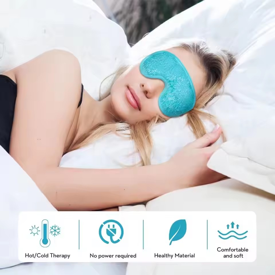1pc アイマスク、温冷湿布美容アイマスク、心地よいリラック - Eye Mask Heated のレビューと価格