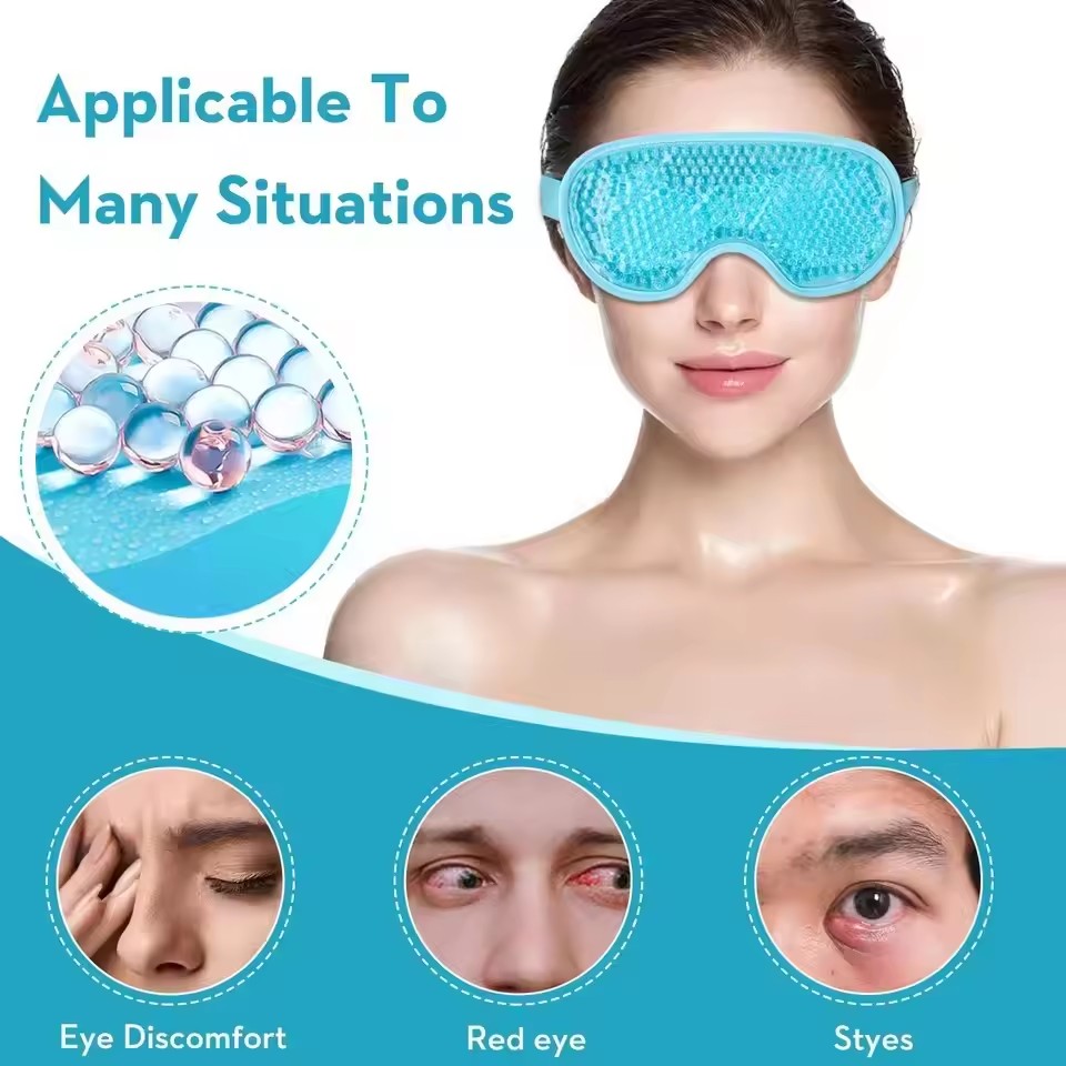 1pc アイマスク、温冷湿布美容アイマスク、心地よいリラック - Eye Mask Heated のレビューと価格